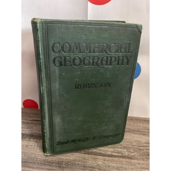 1928 Hardback Commercial Geography by Edward Van Dyke Robinson ☀️💕 - Picture 12 of 12